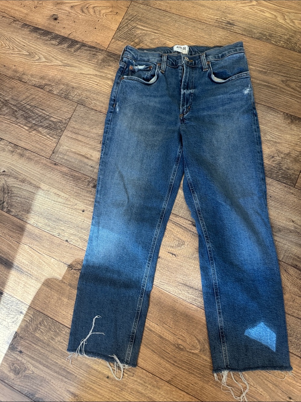 Agolde key straight leg jeans 27